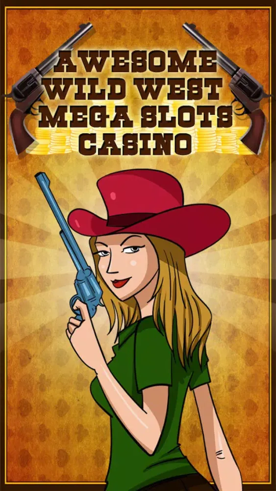 Ảnh chụp màn hình của Awesome Wild West Mega Slots Casino - PLUS Mini Games - Poker, Blackjack, Bingo, Roulette