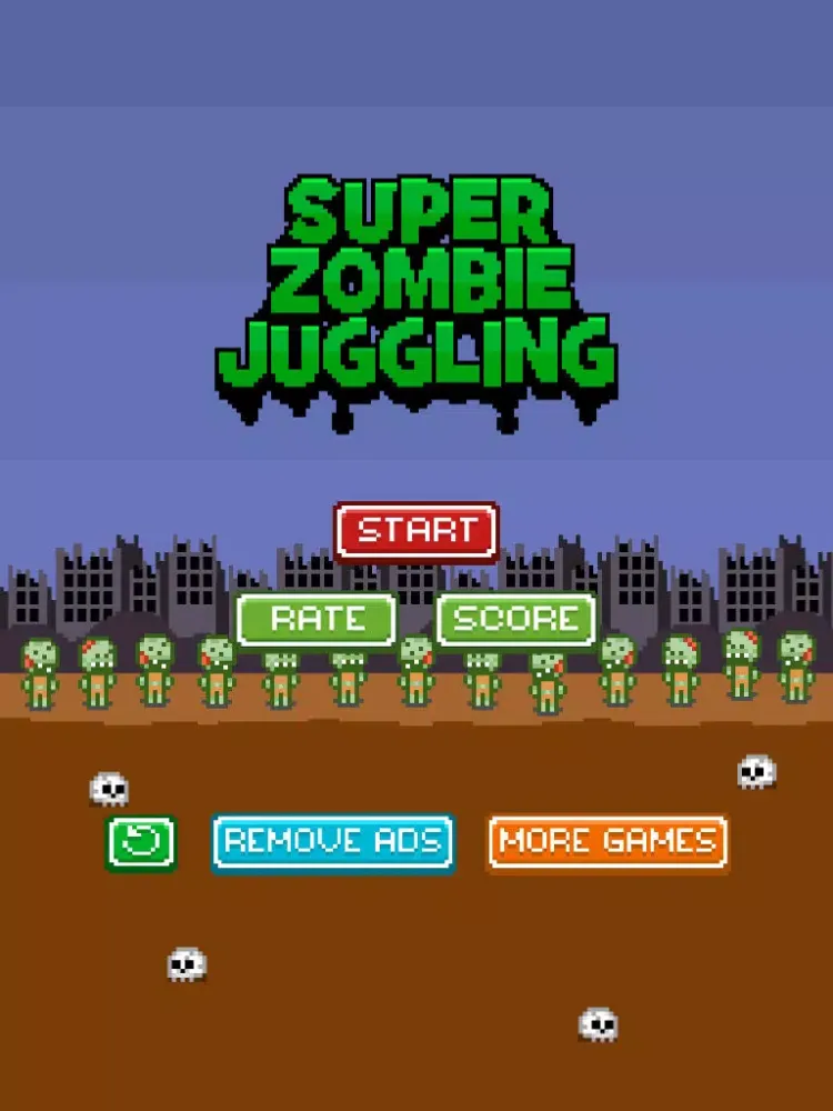 Zrzuty ekranu Super Zombie Juggling - Brain Ball iPad 