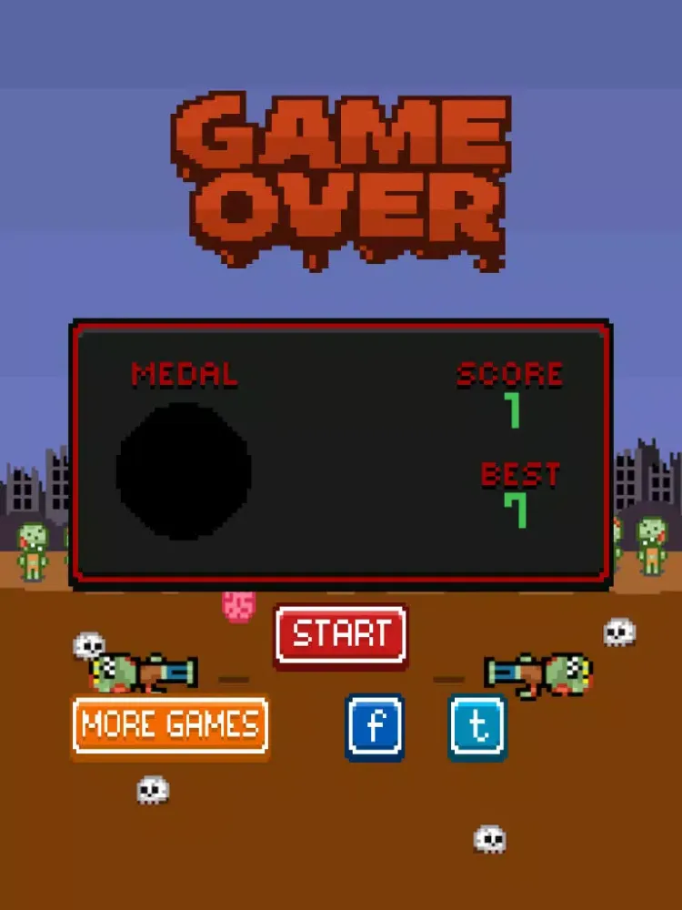 Zrzuty ekranu Super Zombie Juggling - Brain Ball iPad 