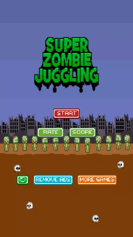 Zrzuty ekranu Super Zombie Juggling - Brain Ball