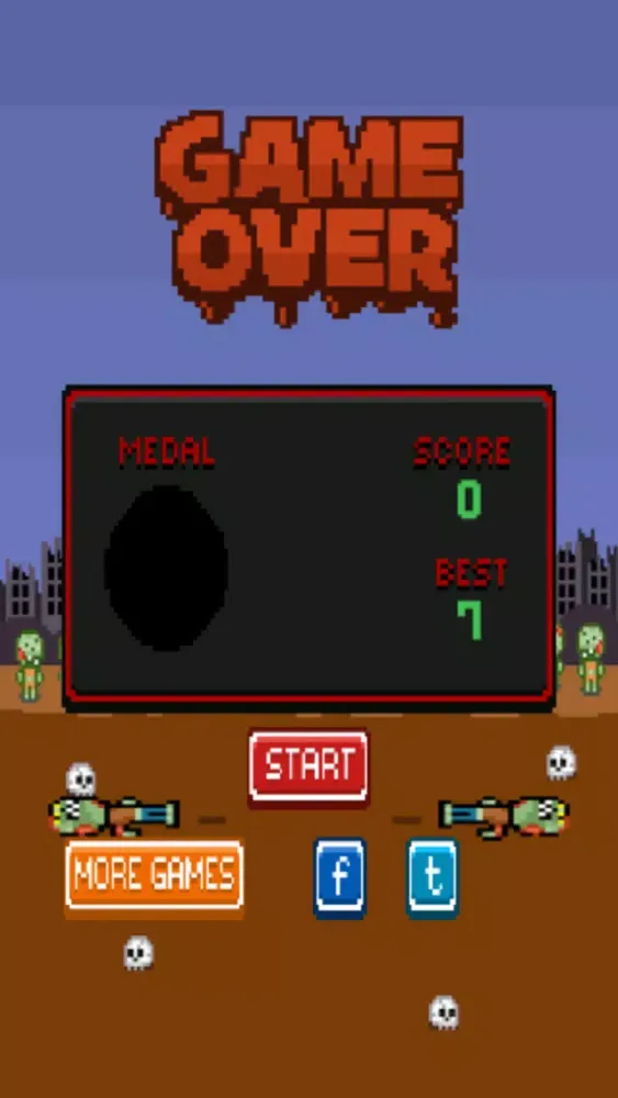 Zrzuty ekranu Super Zombie Juggling - Brain Ball