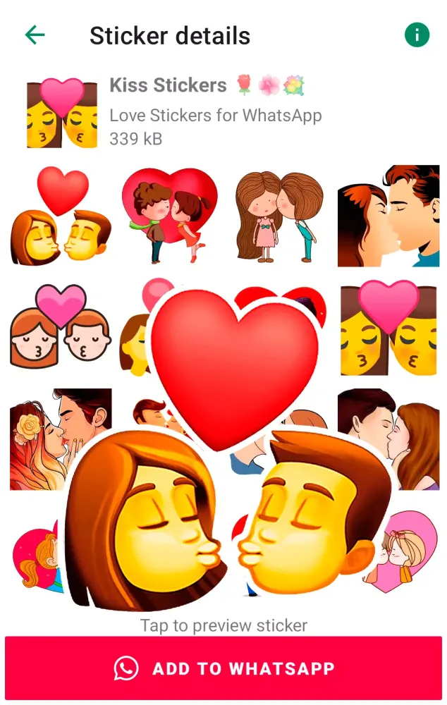 Love Stickers Screenshots