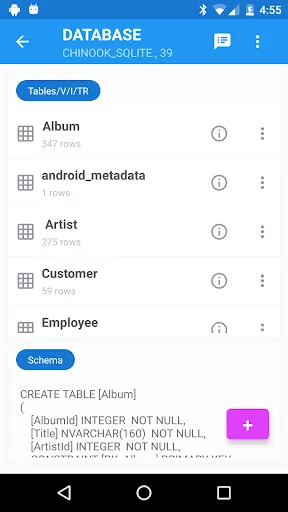 SQLite Editor Master Pro Screenshots