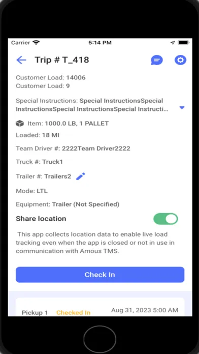 تصاویر Amous Carrier Tracking