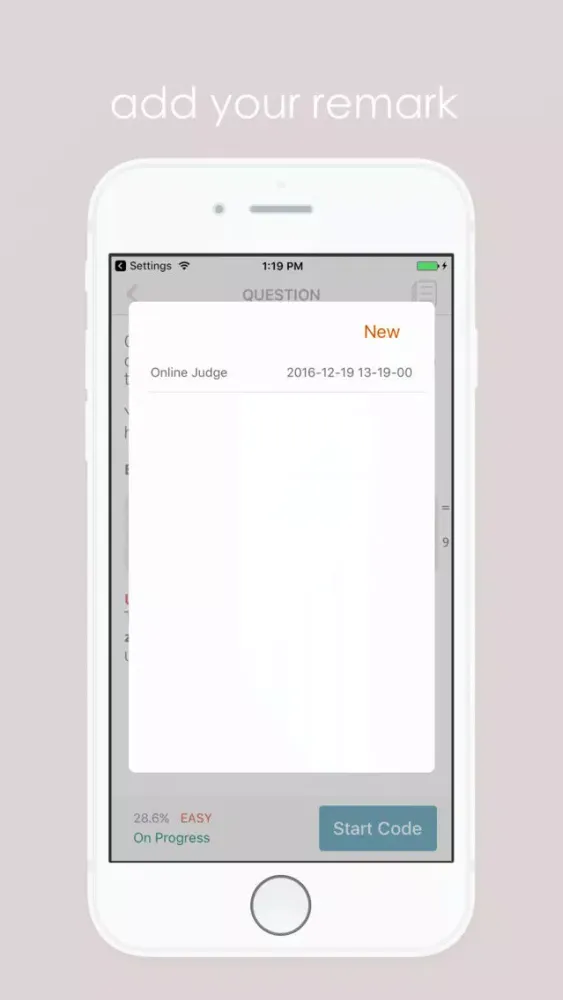 Tangkapan layar Hello Leetcode