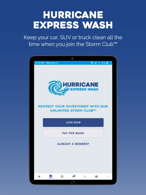 Hurricane Express Wash iPad  Ekran Görüntüleri