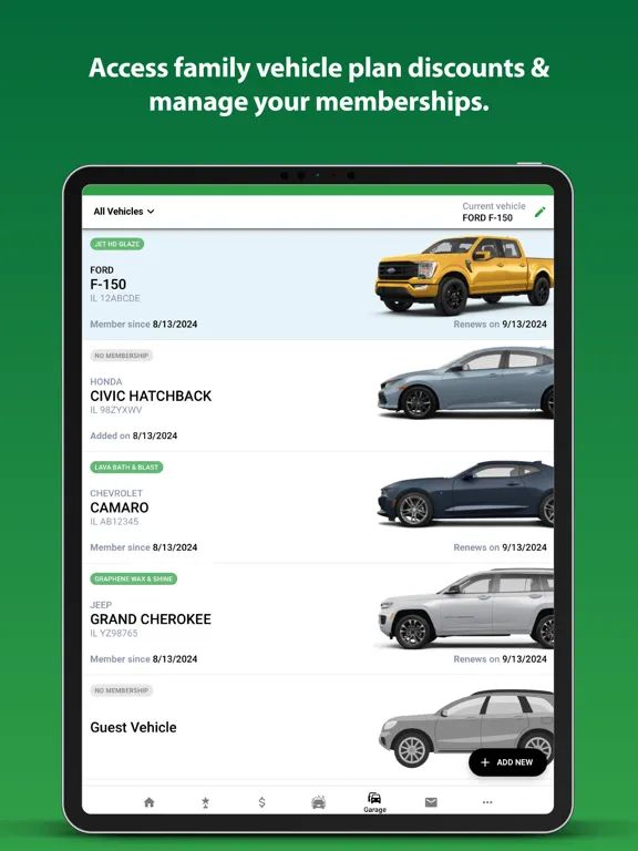 Jet Brite Car Wash iPad  스크린샷