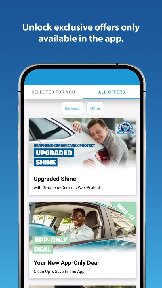Capturas de pantalla de Rocket Express Car Wash