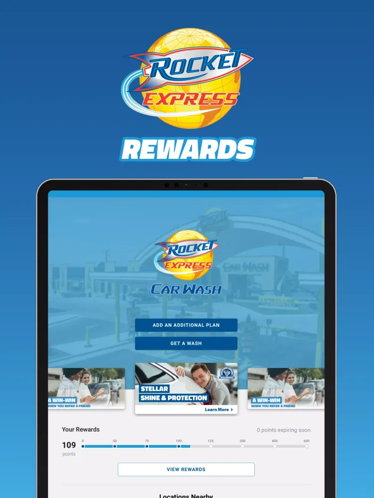 Capturas de pantalla de Rocket Express Car Wash