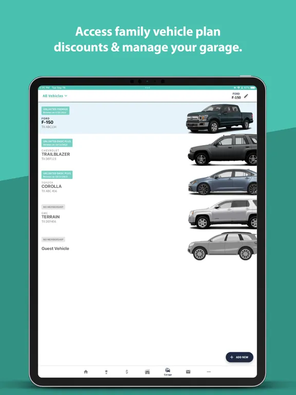 ZIPS Car Wash iPad 應用截圖