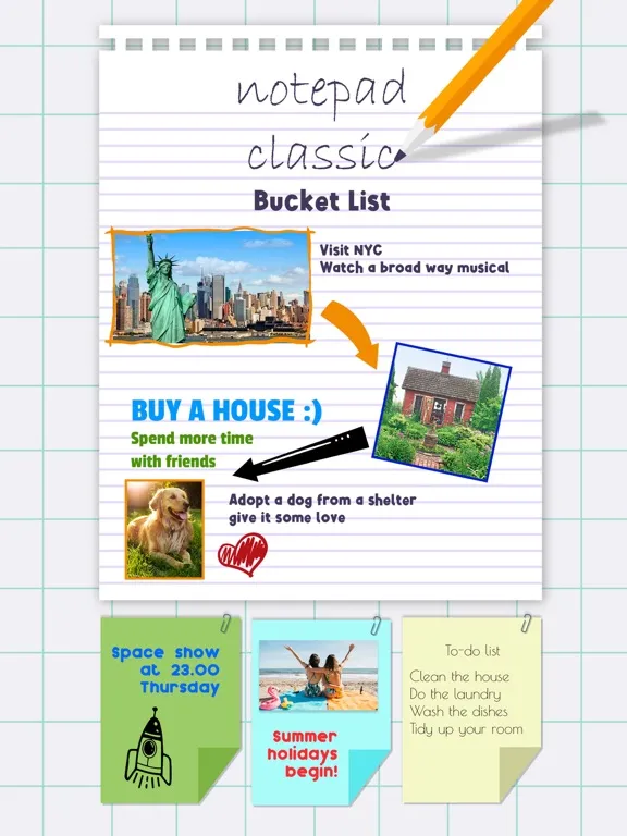 تصاویر Notepad – Daily Planner post iPad 