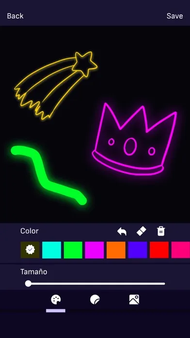 Neon - Draw & paint the screen Screenshots