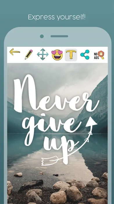 ภาพหน้าจอของ Draw on photos – Add Emojis