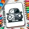 Cars Coloring book paint game