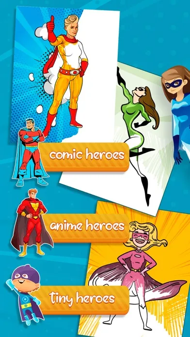 صور Superheroes Paint and game