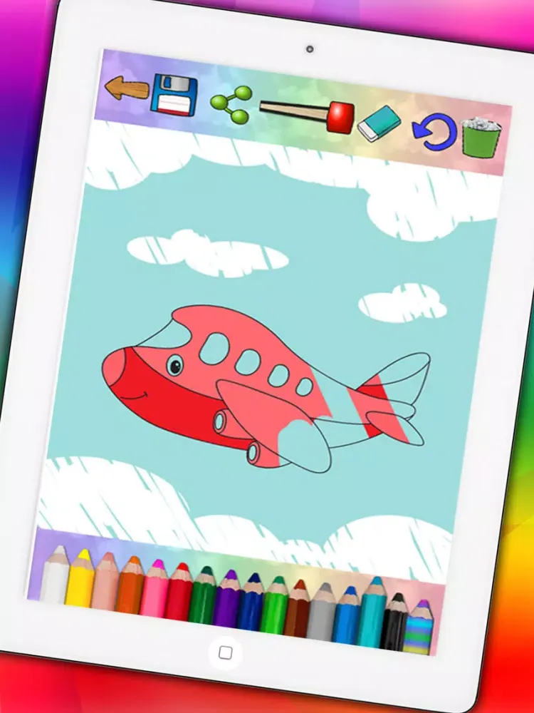 ภาพหน้าจอของ Connect dots & paint drawings coloring book - Pro iPad 