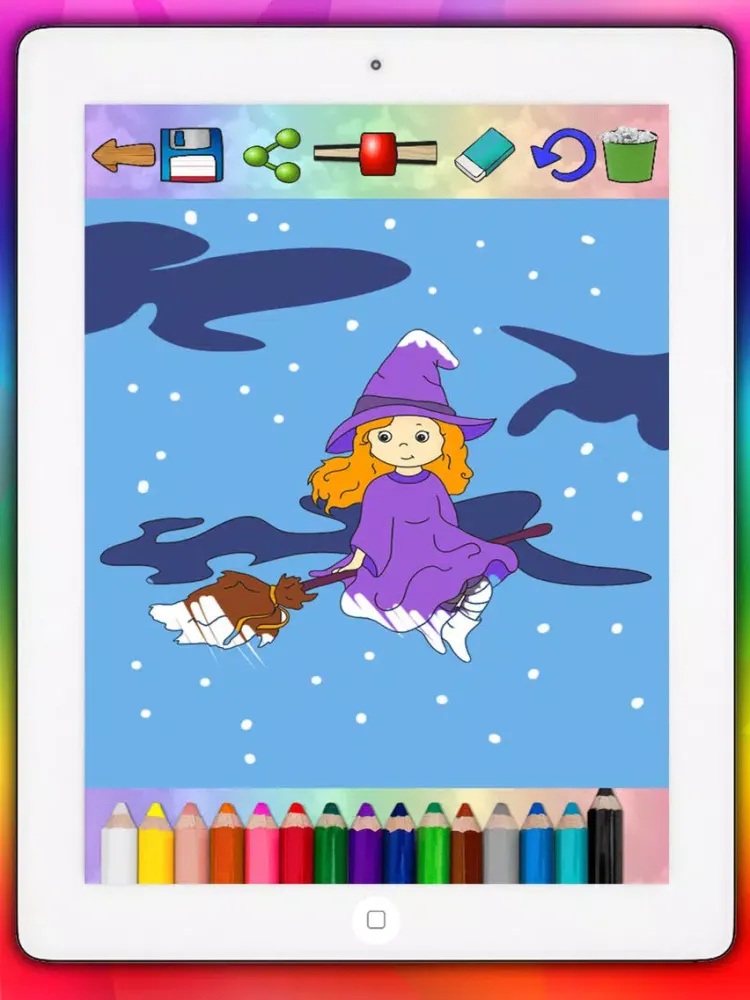 ภาพหน้าจอของ Connect dots & paint drawings coloring book - Pro iPad 