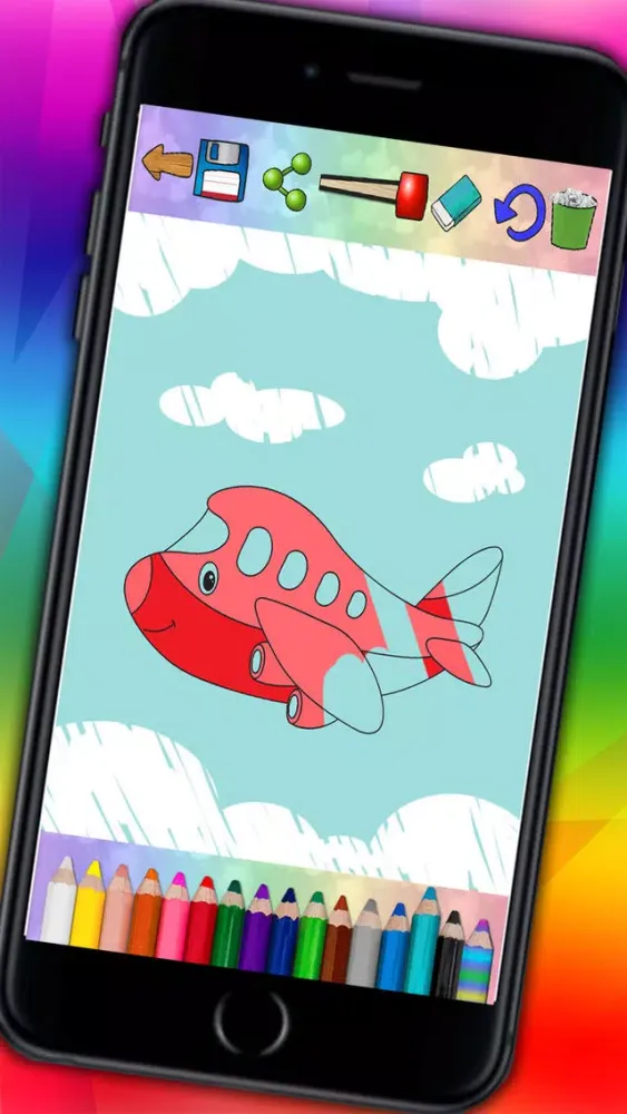 ภาพหน้าจอของ Connect dots & paint drawings coloring book - Pro