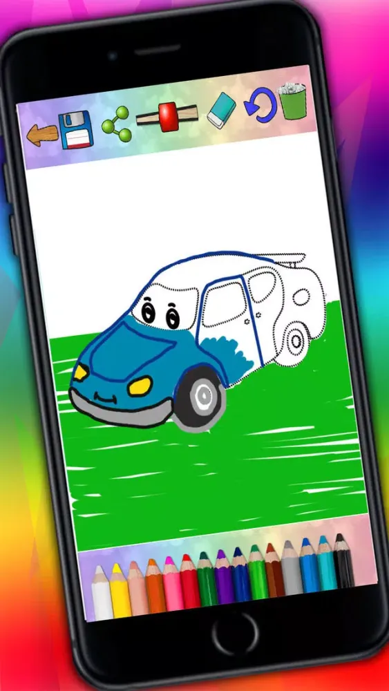 ภาพหน้าจอของ Connect dots & paint drawings coloring book - Pro