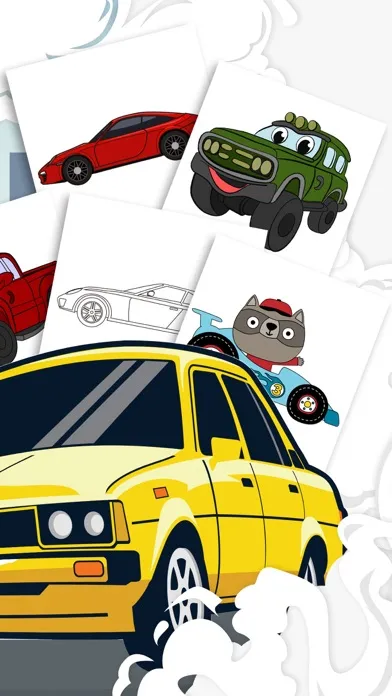 Ảnh chụp màn hình của Cars Coloring Pages Games