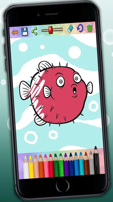 Screenshot di Animals - Coloring Book