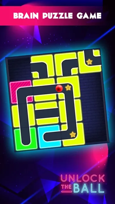 تصاویر Classic Neon Slide Puzzle Game