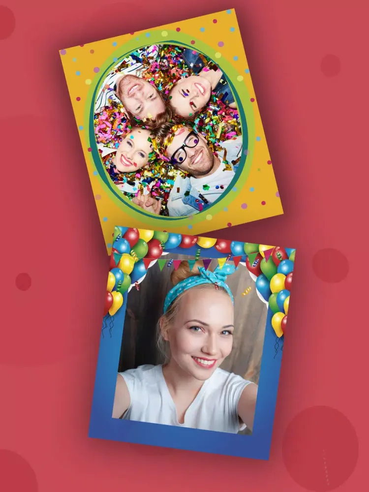صور Birthday party photo frames for kids – Pro iPad 