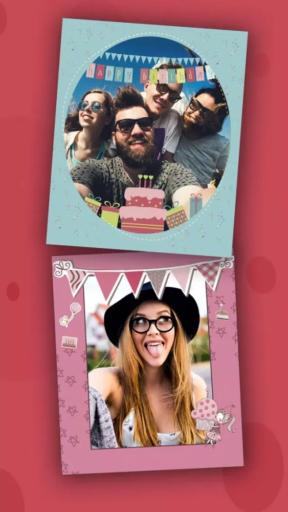 صور Birthday party photo frames for kids – Pro