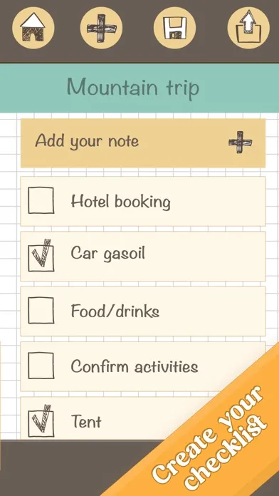 Capturas de tela do Grocery List - Shopping Simple