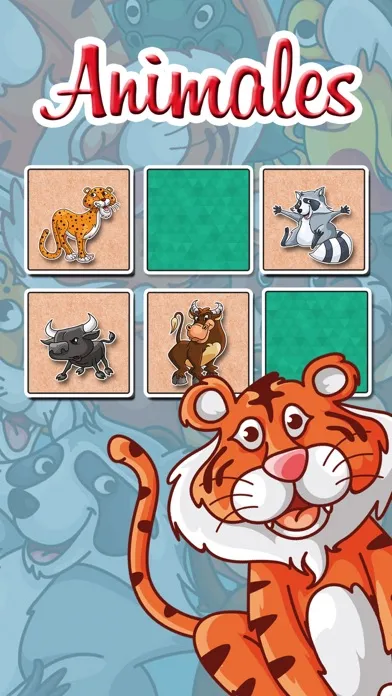 صور Animals Find the Pairs Learning & memo Game