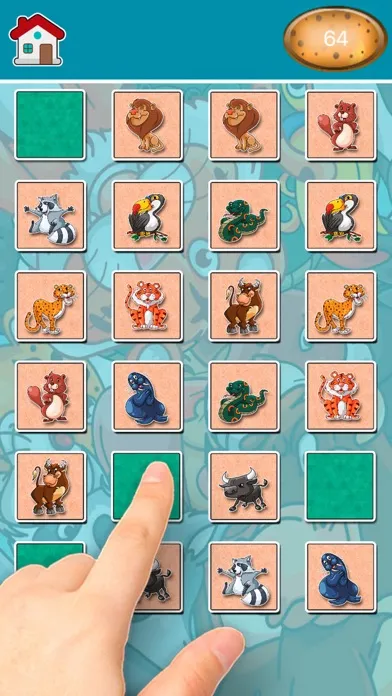 صور Animals Find the Pairs Learning & memo Game