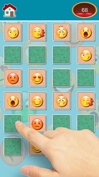 Emojis Find the Pairs Learning & memo Game应用截图