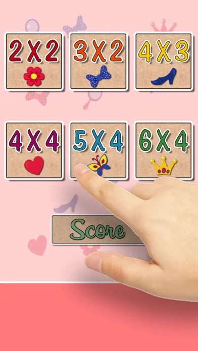 Princesses Find the Pairs Learning Game for 3 – 5 স্ক্রিনশট