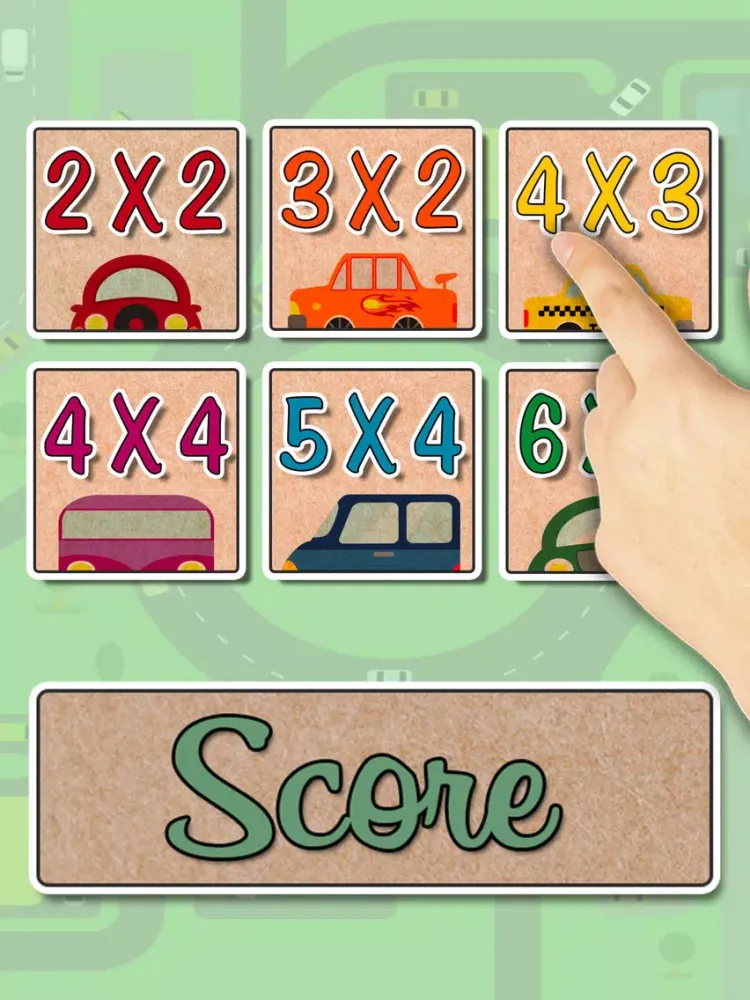 Capturas de pantalla de Cars Find the Pairs Learning Game for Kids – Pro iPad 