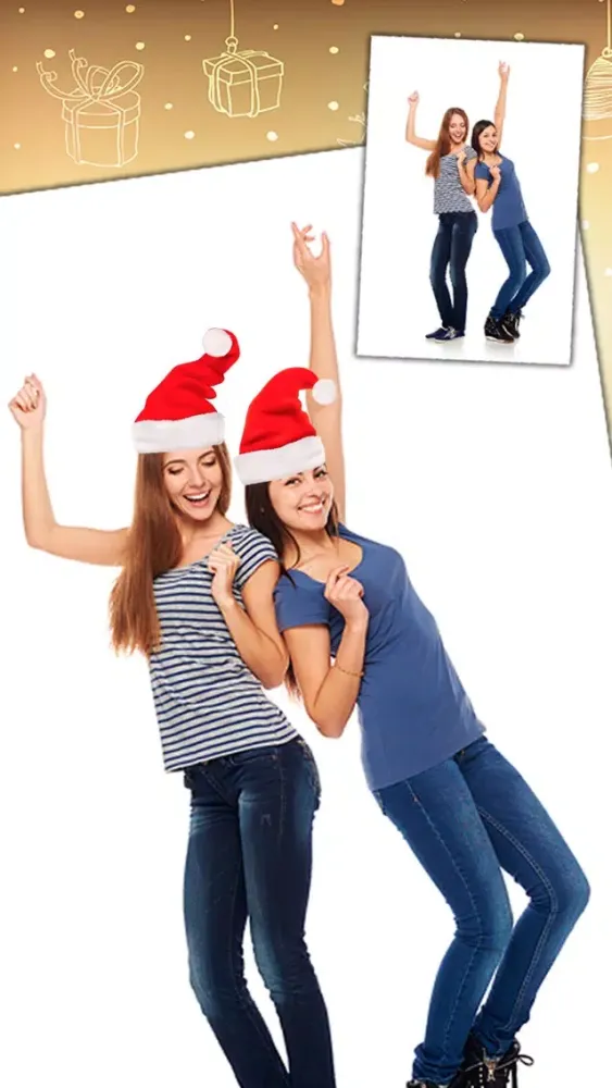 Christmas funny photo stickers & jokes 2016 - Pro Screenshots