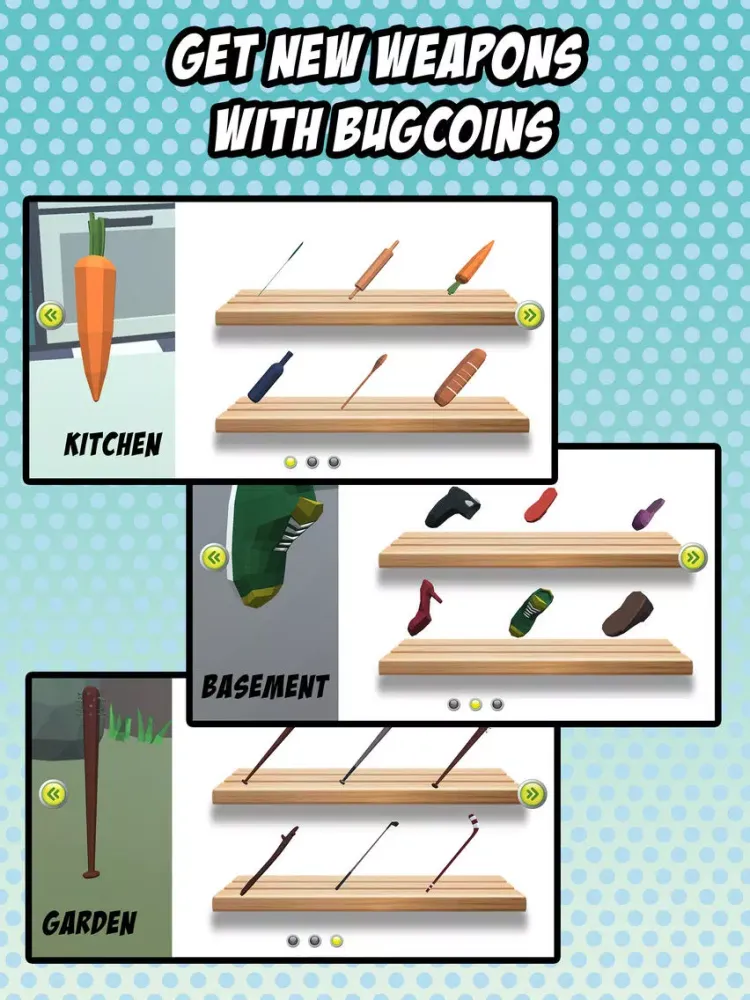Captures d'écran de Bug Smasher - Tap on the Bugs iPad 