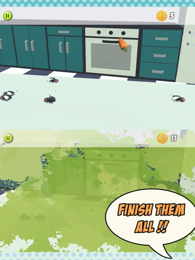 Captures d'écran de Bug Smasher - Tap on the Bugs iPad 