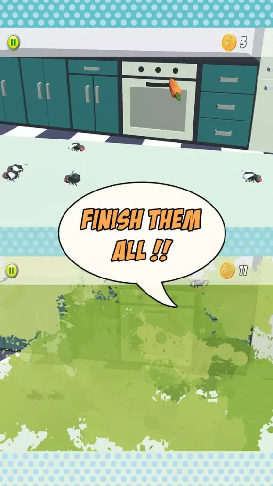 Captures d'écran de Bug Smasher - Tap on the Bugs
