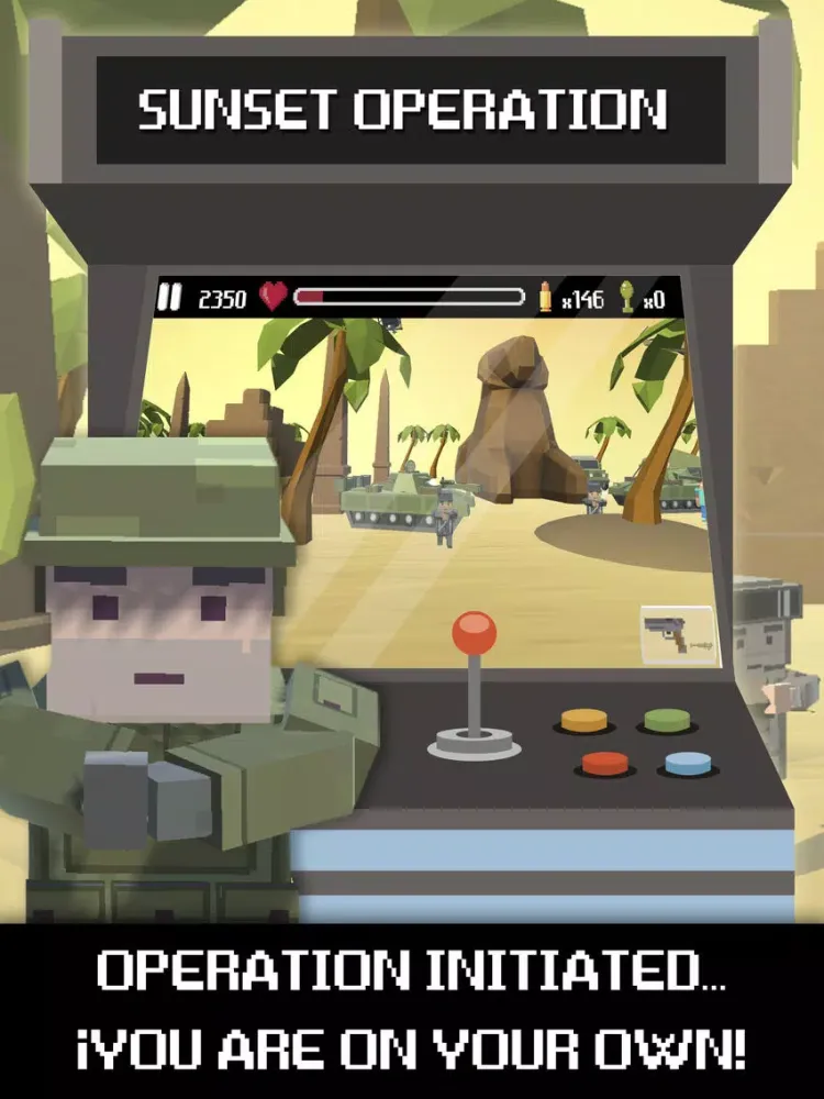 Sunset Operation iPad  Screenshots