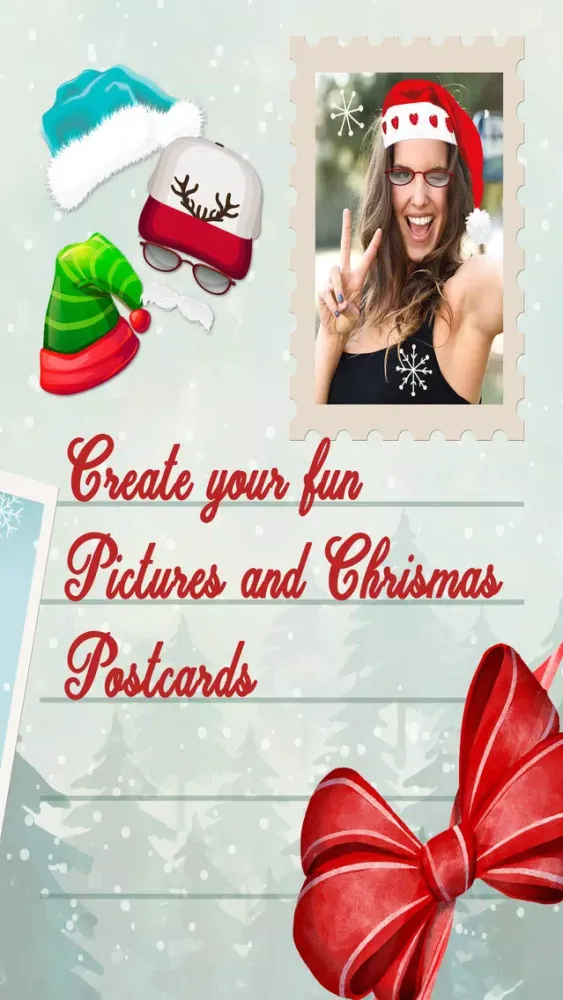 Christmas Funny Face Effects Screenshots