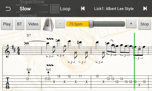 Blues Guitar Soloist Lite স্ক্রিনশট