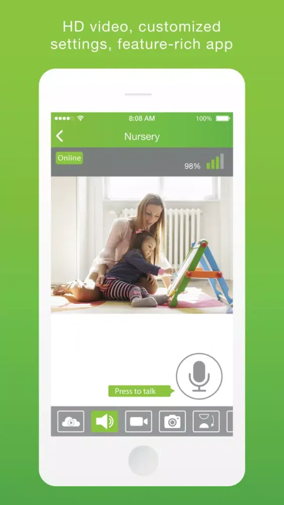Tangkapan layar Amped Wireless APOLLO Camera App