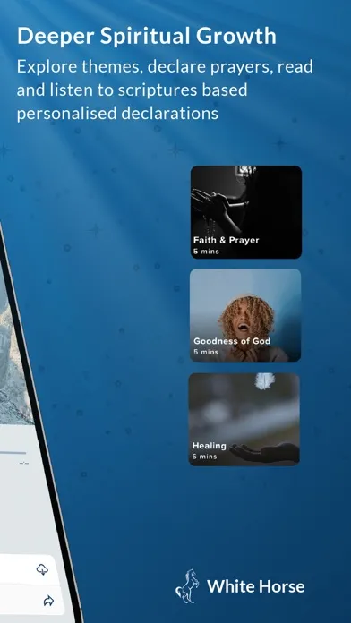 WhiteHorse App スクリーンショット