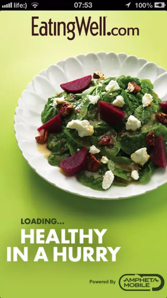 Captures d'écran de EatingWell Healthy in a Hurry