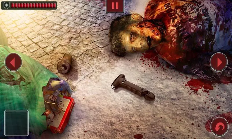 Capturas de tela do Santa vs. Zombies 2