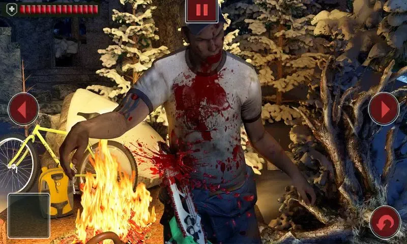 Capturas de tela do Santa vs. Zombies 2