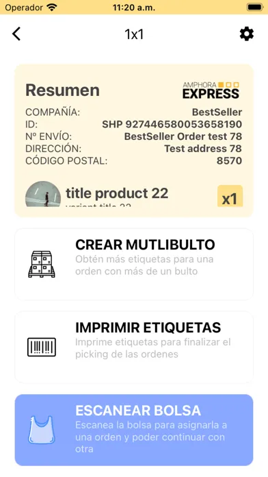 Capturas de pantalla de AMPHORA