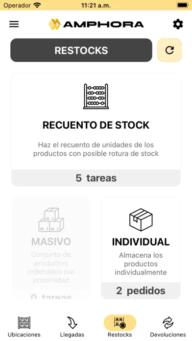 Capturas de pantalla de AMPHORA