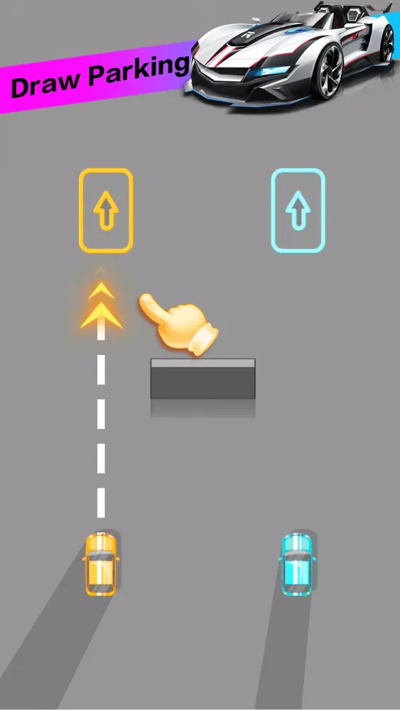 Zrzuty ekranu Draw Parking：Don’t crash