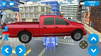 Tangkapan skrin Police Training:  Fork Lifter Simulator